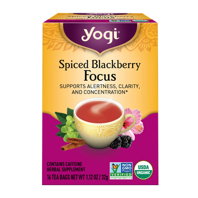 Spiced Blackberry Focus Tea Yogi