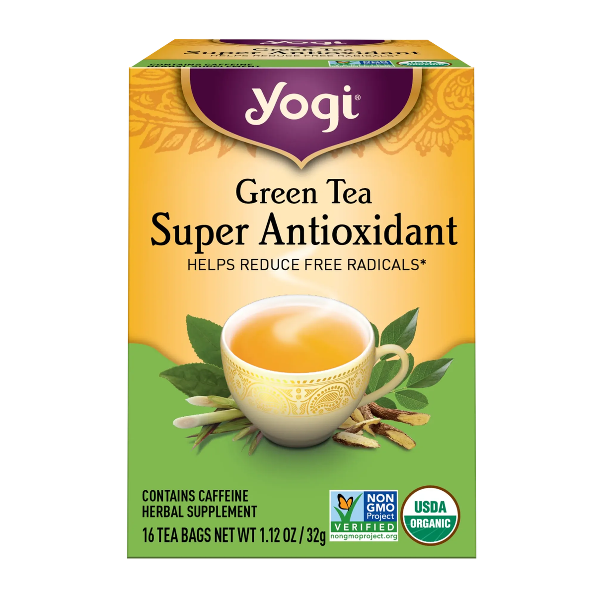 Green Tea Super Antioxidant Tea Yogi