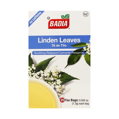 Linden Leaves Tea 25 Bags Badia