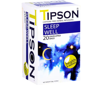 Sleep Well Tea - 20 Tea Bags- Tipson Herbal Wellness