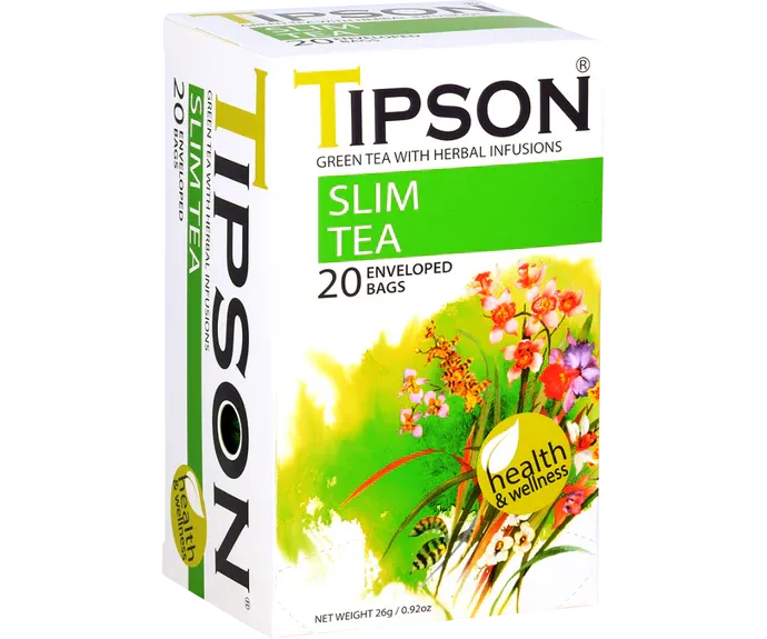Slim Tea - 20 Tea Bags Tipson Herbal Wellness