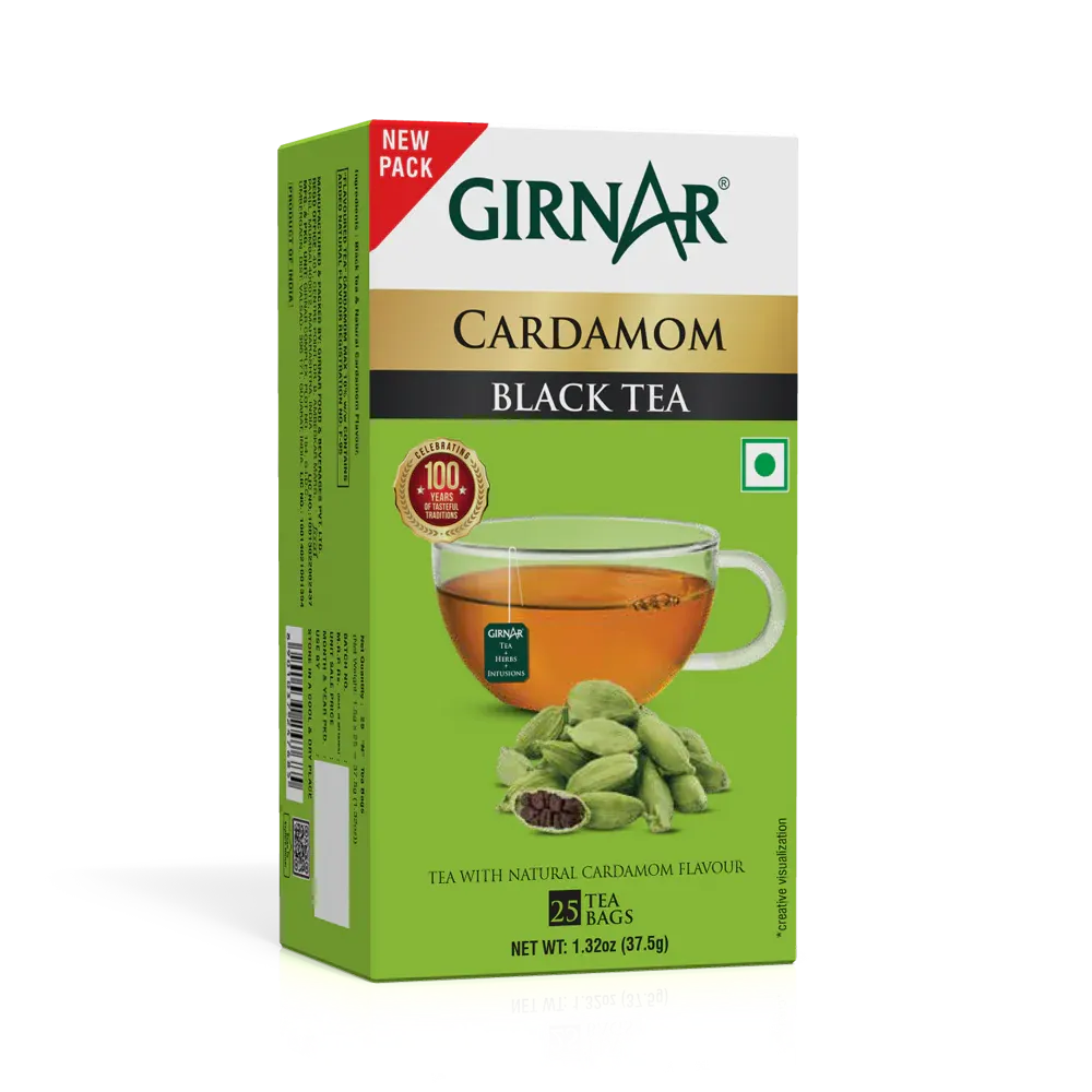 Cardamom Girnar Black Tea Bags