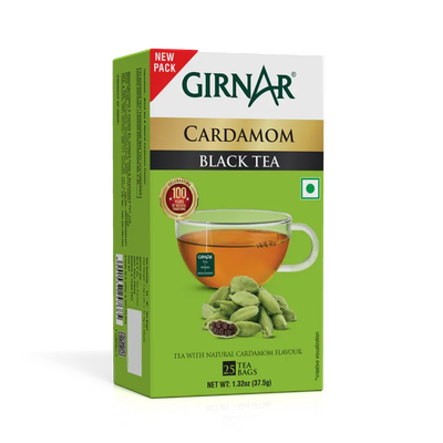 Cardamom Girnar Black Tea Bags