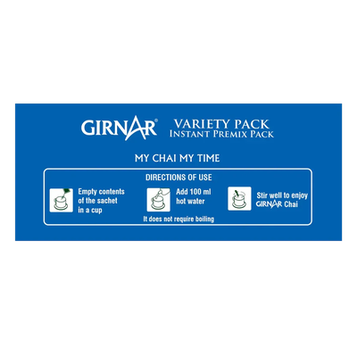Girnar Instant Tea Premix Variety Pack