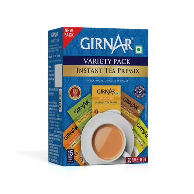 Girnar Instant Tea Premix Variety Pack