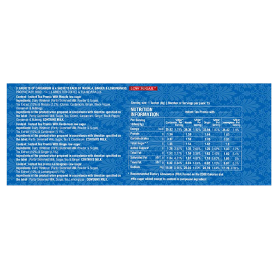 Girnar Instant Tea Premix Low Sugar Variety Pack