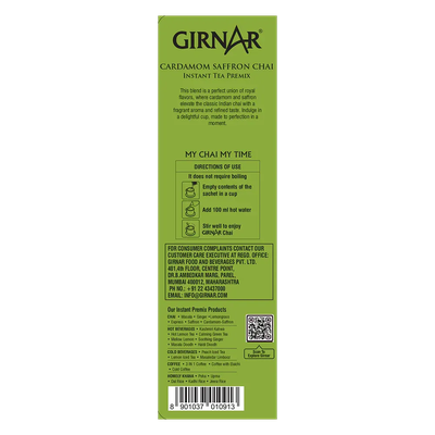 Chai Instant Tea Premix With Cardamom-Saffron Girnar