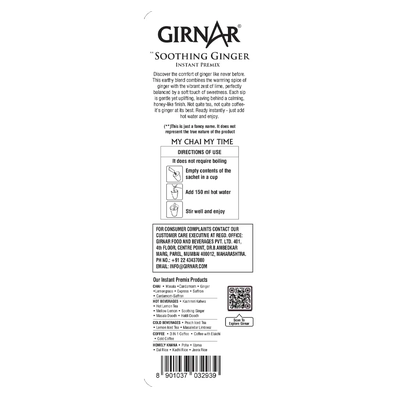 Soothing Ginger Instant Premix Girnar