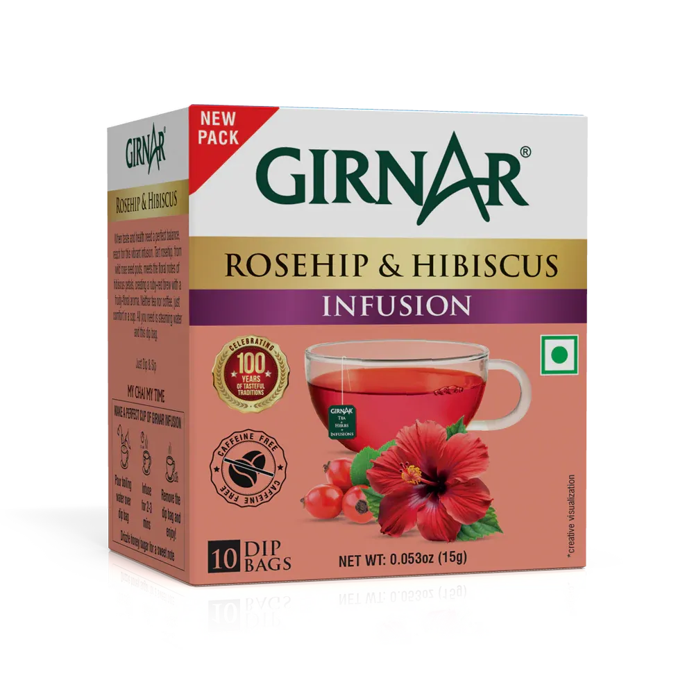 Rosehip & Hibiscus Herbal Infusion Girnar Mini