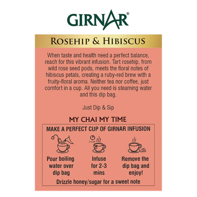 Rosehip & Hibiscus Herbal Infusion Girnar Mini