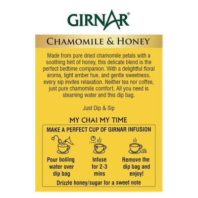 Chamomile Infusion With Honey Girnar Mini