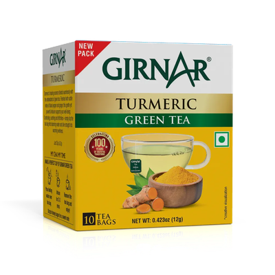 Green Tea Bags - Turmeric Girnar Mini