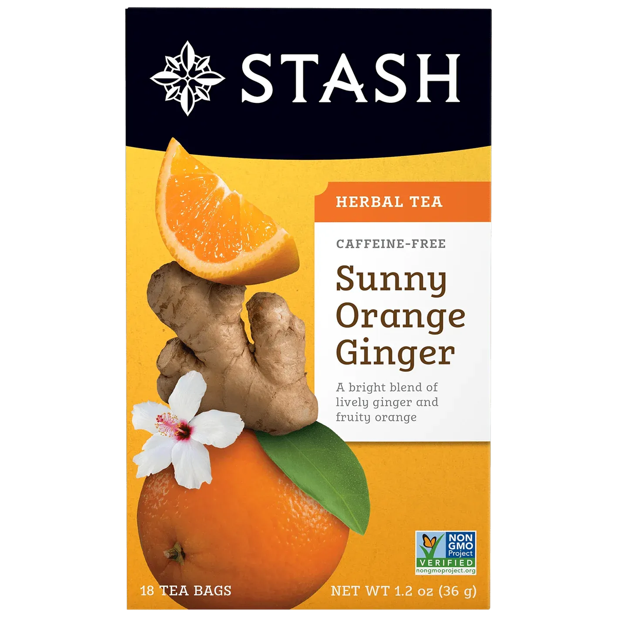 Sunny Orange Ginger Stash Tea