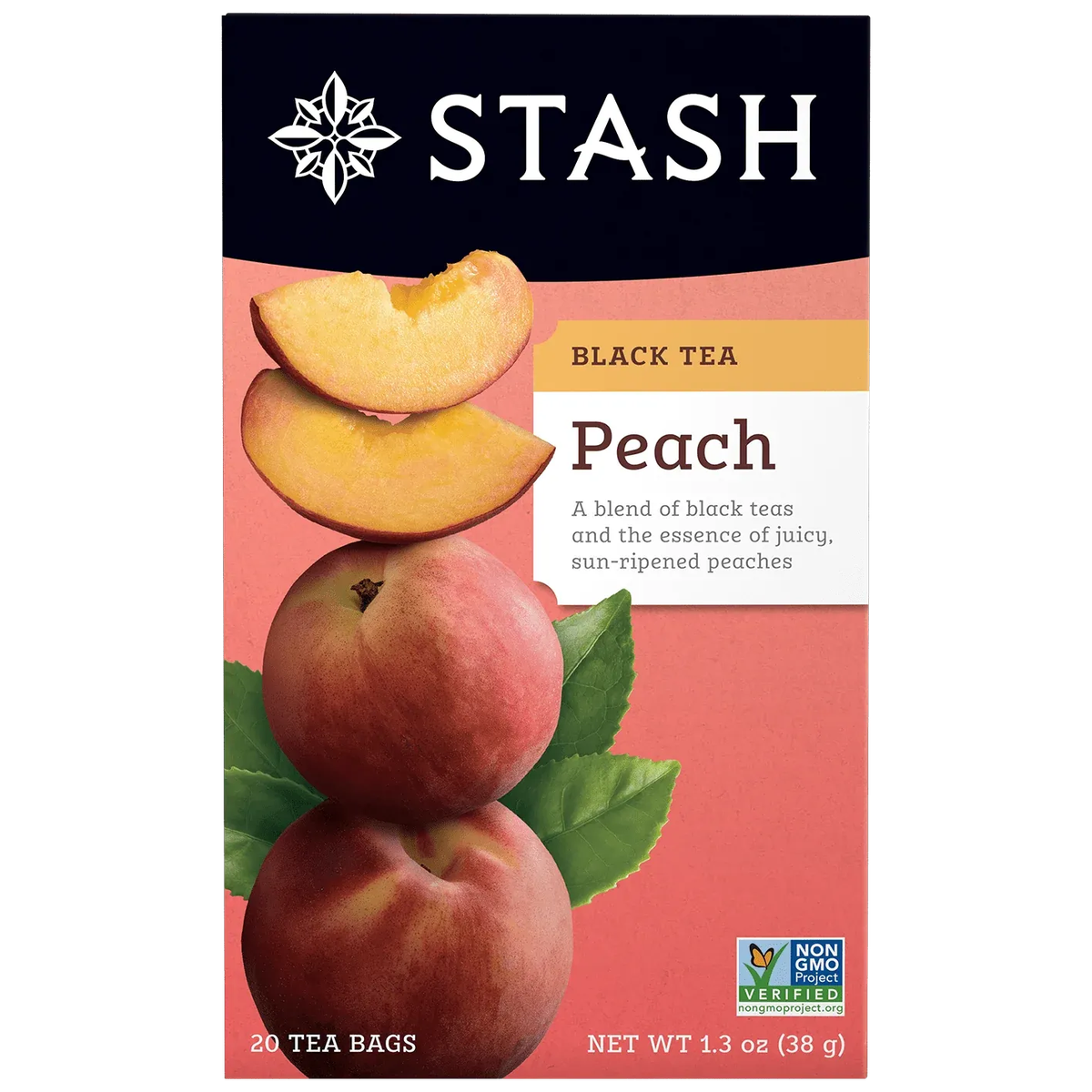 Peach Black Tea Stash Tea