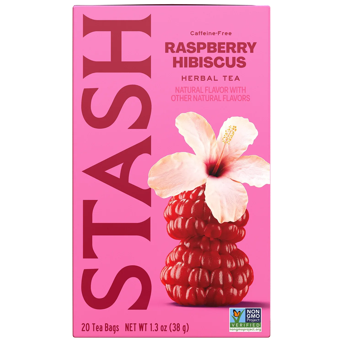Wild Raspberry Hibiscus Stash Tea