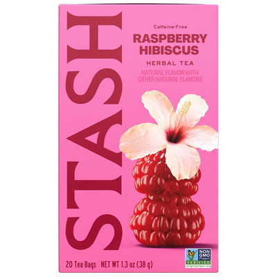 Wild Raspberry Hibiscus Stash Tea