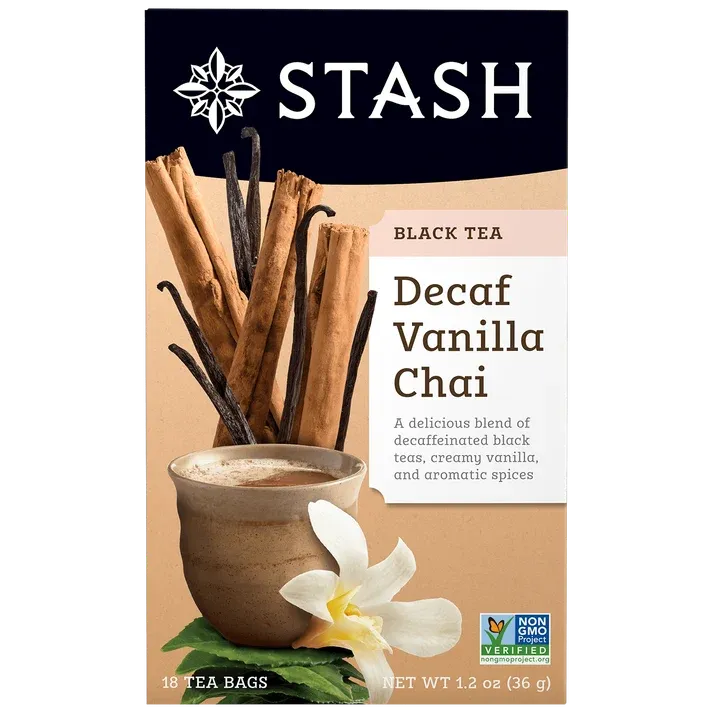Vanilla Chai Decaf Stash Tea