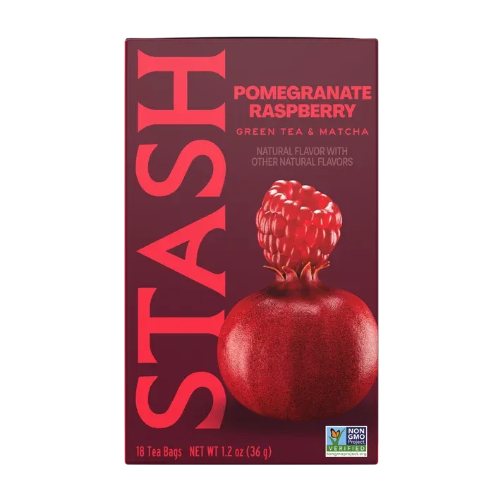 Pomegranate Raspberry Stash Tea