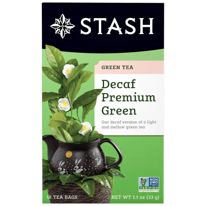 Decaf Premium Green Stash Tea