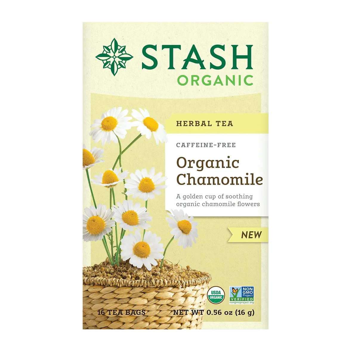 Organic Chamomile Stash Tea