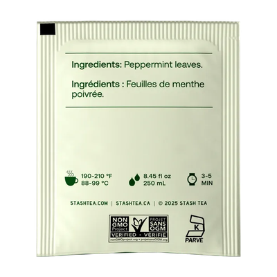 Refreshing Peppermint Stash Tea