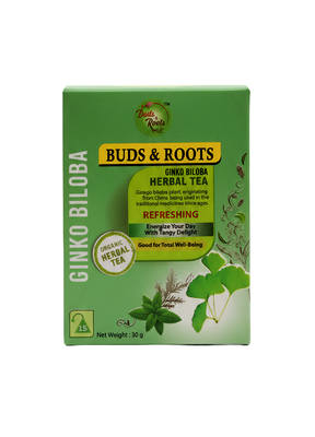 Ginkgo Biloba Herbal Tea Buds & Roots 15 teabags