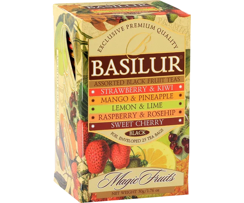 Magic Fruit Assortment Basilur Teas 25 teabags