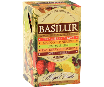 Magic Fruit Assortment Basilur Teas 25 teabags