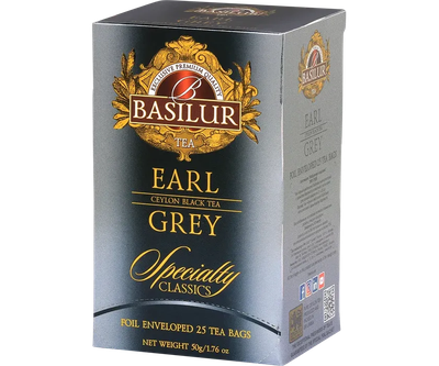 Earl Grey Herbal Tea Basilur Tea 25 teabags