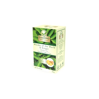 Wonder of the World & Ginger Tea Diamond Tea 20 teabags