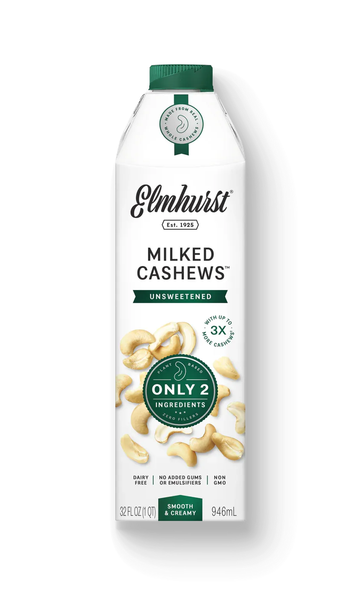 Unsweetened Cashew Milk Elmhurst 32 fl oz