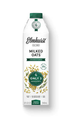 Unsweetened Oat Milk Elmhurst 32 fl oz