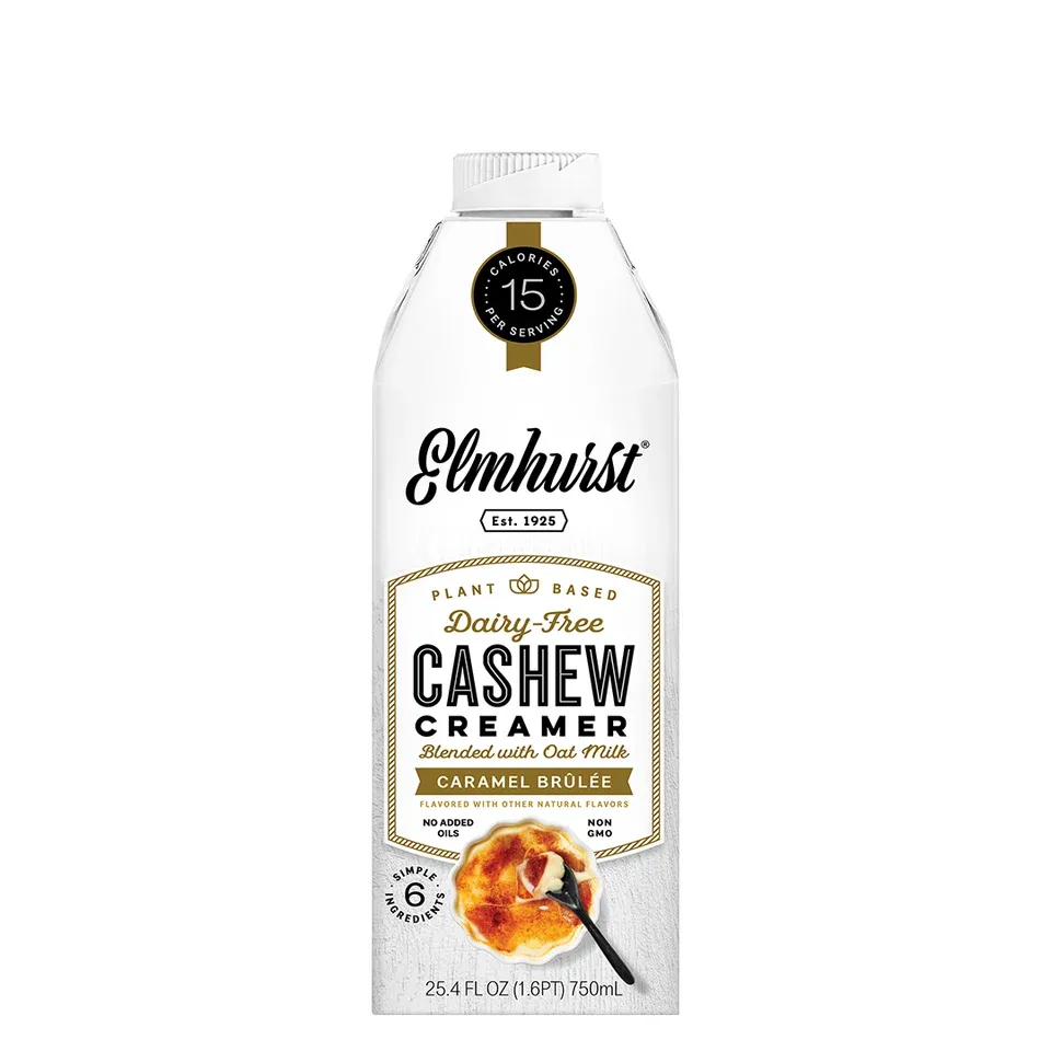 Caramel Brûlée Cashew Creamer Elmhurst 25.4 fl oz