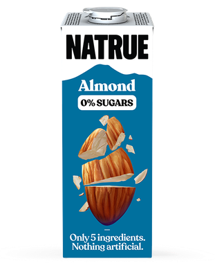 Natrue Almond 0% Sugars Milk 1L