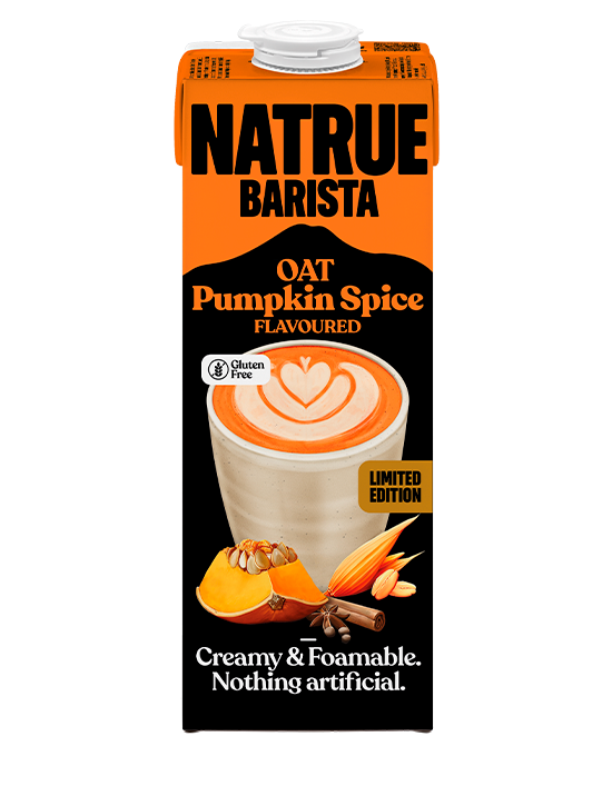 Natrue Barista Oat Pumpkin Spice Milk 1L