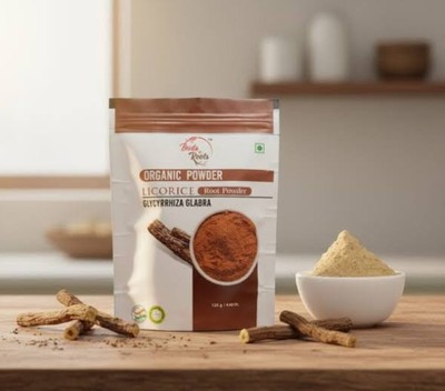 Licorice Root Organic Powder Buds & Roots 125g