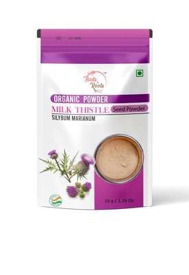 Milk Thistle Organic Powder Buds & Roots 50g