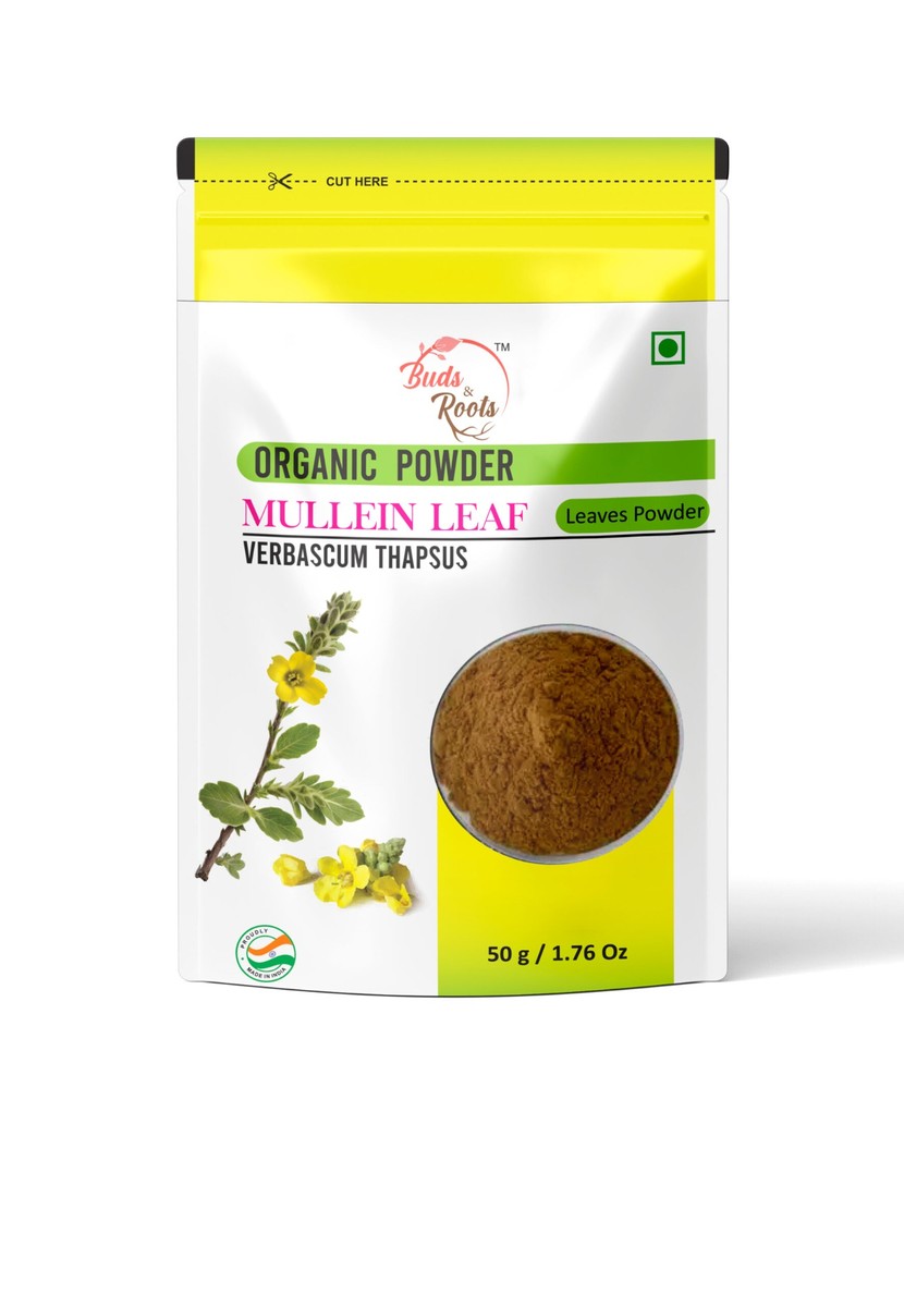 Mullein Organic Powder Buds & Roots 50g