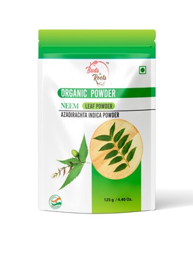 Neem Organic Powder Buds & Roots 125g