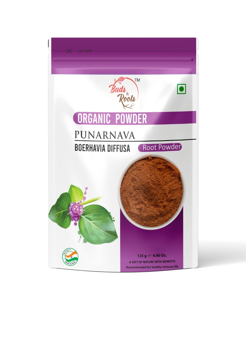 Punarnava Organic Powder Buds & Roots 125g