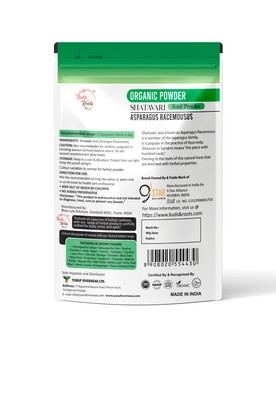 Shatavari Organic Powder Buds & Roots 125g