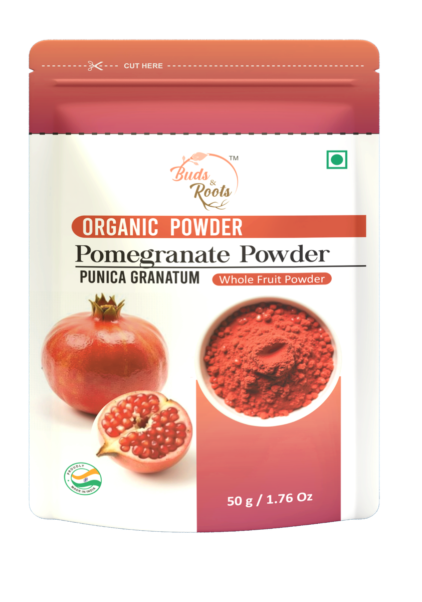 Pomegranate Organic Powder Buds & Roots 50g