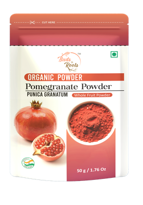 Pomegranate Organic Powder Buds & Roots 50g