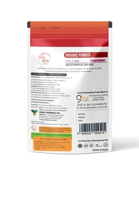 Uva Ursi Organic Powder Buds & Roots 50g