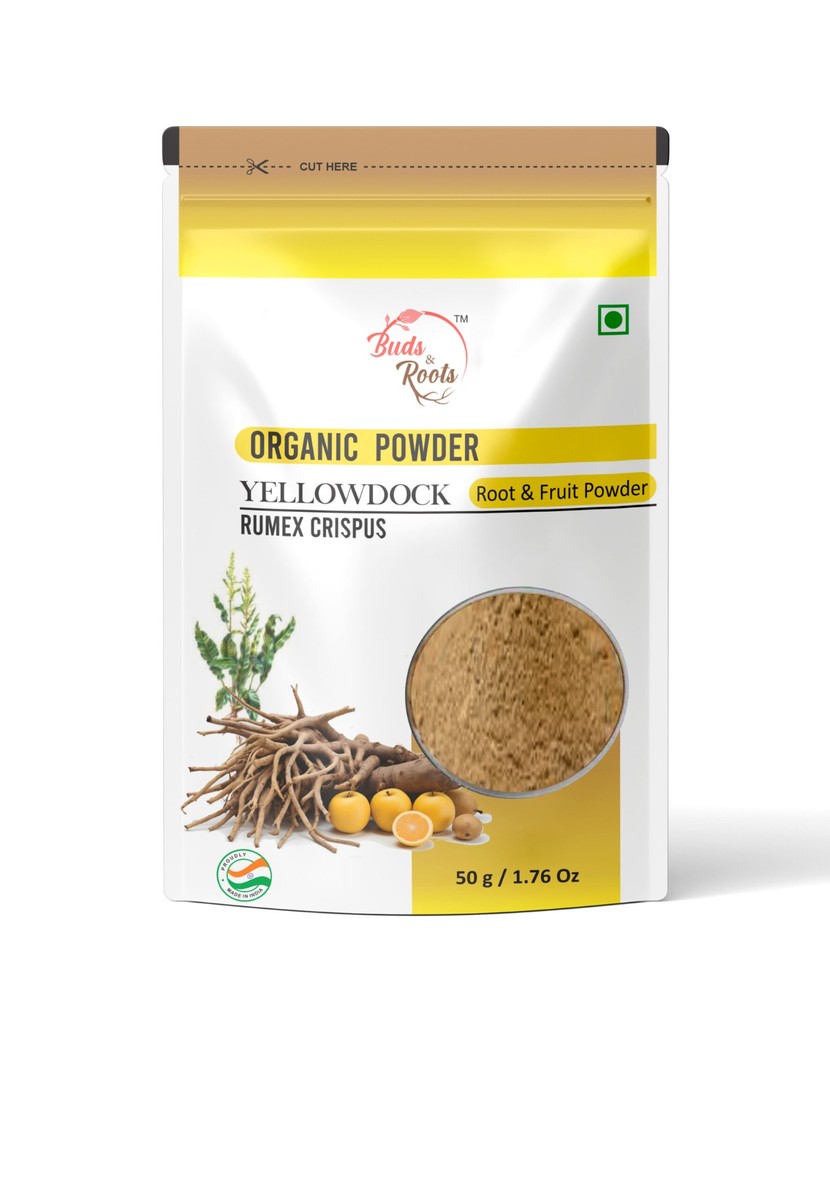 Yellowdock Organic Powder Buds & Roots 50g