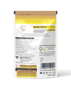 Yellowdock Organic Powder Buds & Roots 50g
