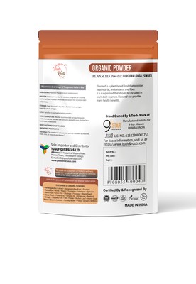 Flaxseed Organic Powder Buds & Roots 125g