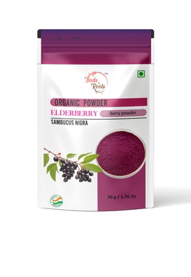 Elderberry Organic Powder Buds & Roots 50g
