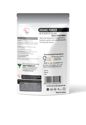 Blackseed Organic Powder Buds & Roots 125g