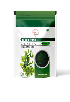 Chlorella Organic Powder Buds & Roots 125g